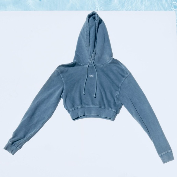 Kith Cropped Hoodie - Picture 1 of 7